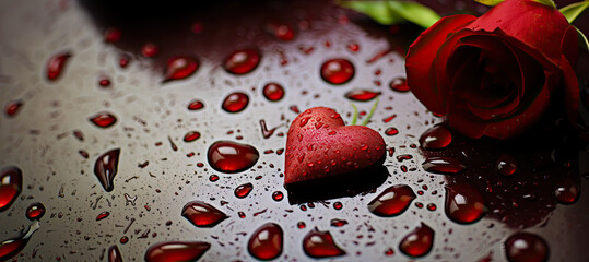 Obraz na płótnie Canvas Expressing love in written words san valentines day