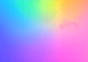 Obraz premium Gradient background design mixed colors, modern trend colors bright illustration mix palette, Generative AI