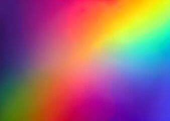 Obraz premium Gradient background design mixed colors, modern trend colors bright illustration mix palette, Generative AI