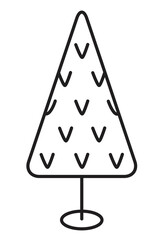 Weihnachtsbaum - Vektor