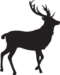 Deer SVG Cut File for Cricut and Silhouette, EPS ,Vector, PNG , JPEG, Zip Folder
