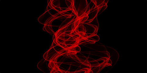 Abstract smoke background. Abstract red smoke on black background. Red Smoke On Abstract Background