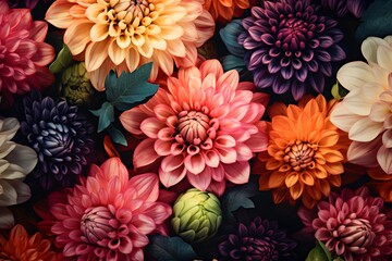 chrysanthemum flowers