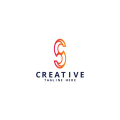 Letter S Logo Design vector template 