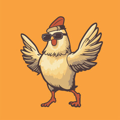 dancing chicken logo