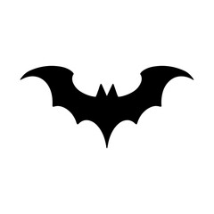 black halloween bat