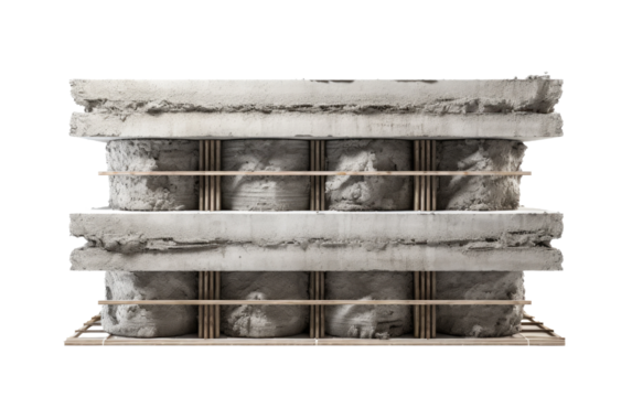 Concrete Molding On Transparent PNG