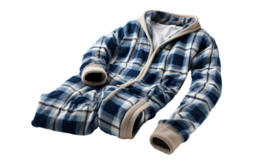 Flannel Pajama Set On Transparent PNG