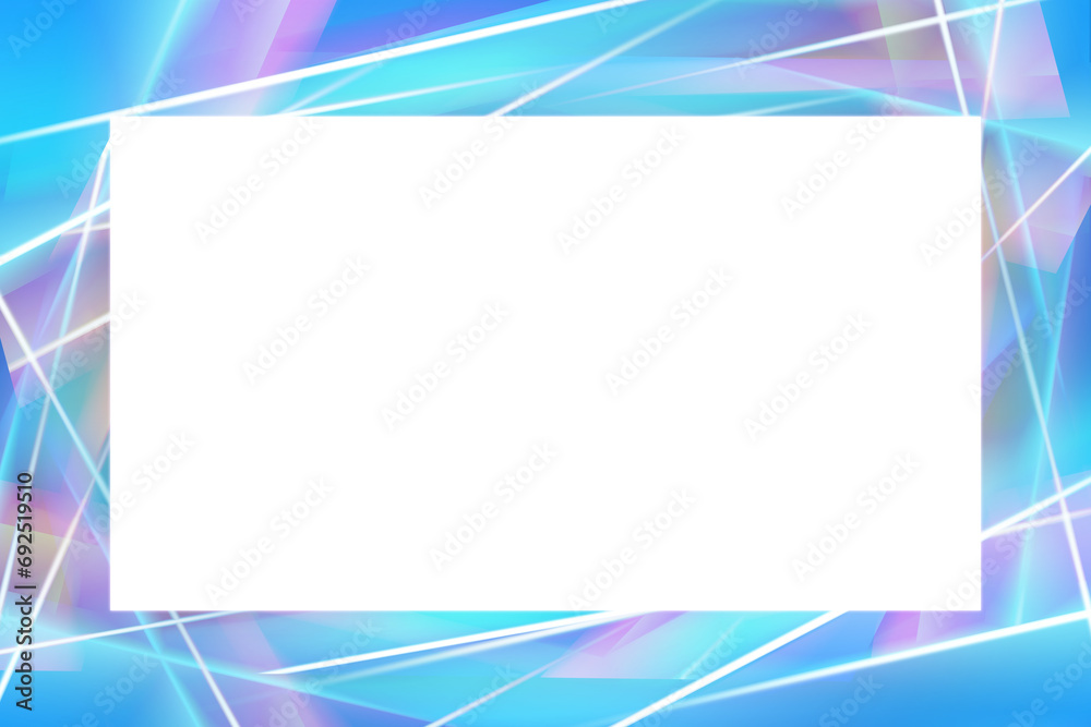 Fototapete frame abstract hitech technology soft light blue and white background with line light blue gradient 