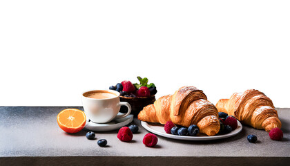 Boulangerie Bliss: National Croissant Day's Feast of Warm Pastries, Coffee, and Fresh Fruits