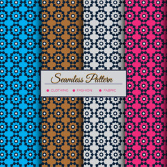 Abstract floral patterns. Abstract endless repeating texture for mask, t-shirt, wallpaper, carpet.