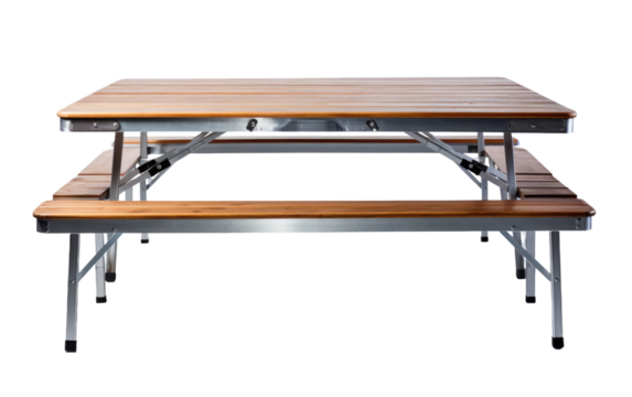 Aluminum Table Edition On Isolated Background