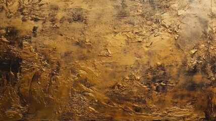 Obraz premium hand painted rough golden color texture wallpaper design