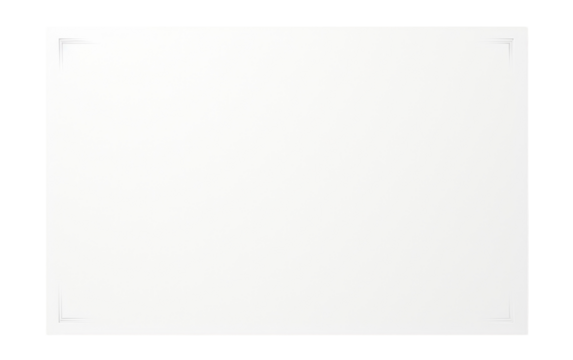 Pinning Inspiration Blank Paper Chronicles on a White or Clear Surface PNG Transparent Background