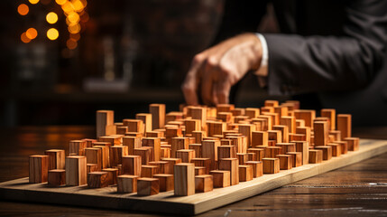 chess pieces on a chessboard HD 8K wallpaper Stock Photographic Image 