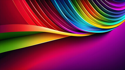 curve,rainbow,pattern,color,background,Generative AI 