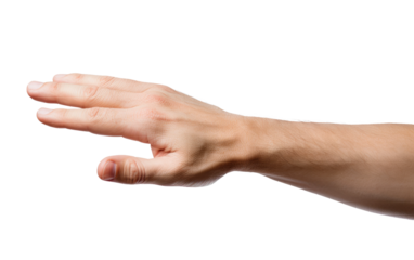 Sophisticated Finesse Elegant Hand Expressions on a White or Clear Surface PNG Transparent Background