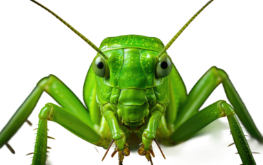 Katydid Nature's On Isolated Background