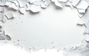 Creative Whirl Notebook Spiral Unraveled on a White or Clear Surface PNG Transparent Background