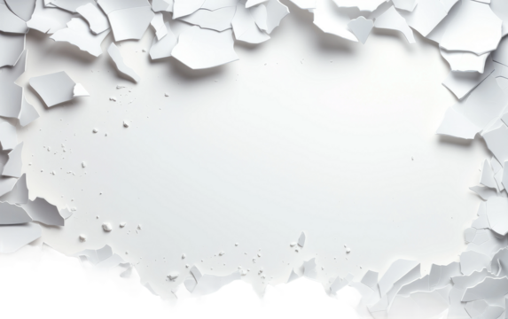 Creative Whirl Notebook Spiral Unraveled on a White or Clear Surface PNG Transparent Background