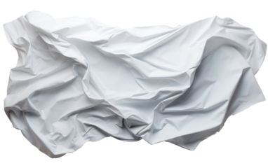 Torn Page Twisted Paper Chronicle on a White or Clear Surface PNG Transparent Background