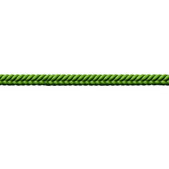Green Long straight rope seamless isolate transparent white background