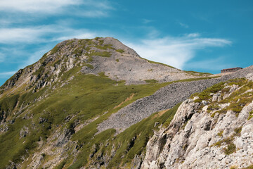 夏の山