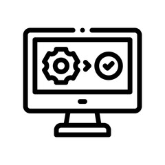 synchronization line icon