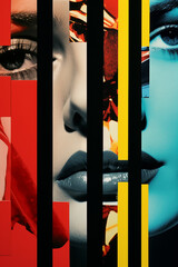 Stylized, abstract versions of iconic retro movie posters. © Oleksandr