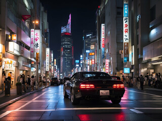 Fototapeta premium Tokyo City