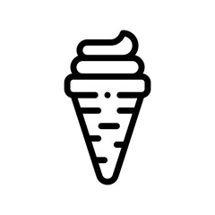 ice cream line icon