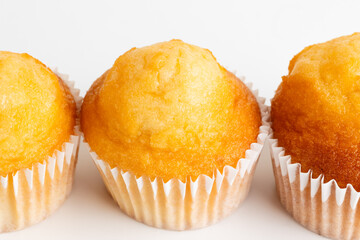 lemon muffins ready to eat for breakfast