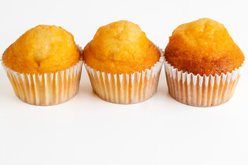 lemon muffins ready to eat for breakfast