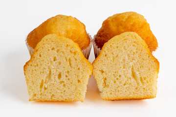 lemon muffins ready to eat for breakfast