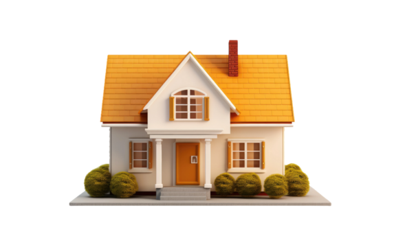 Eyeing the Abode House Gaze on a White or Clear Surface PNG Transparent Background