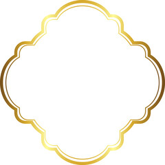 Square Frame Gold picture frame luxury golden frame gold border Golden vector vintage frames retro horizontal Frame badges branches framework banner decoration decorative frame element ribbon isolated