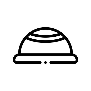 bosu ball line icon