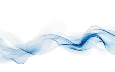 Aerial Essence Water Vapors Dance on a White or Clear Surface PNG Transparent Background