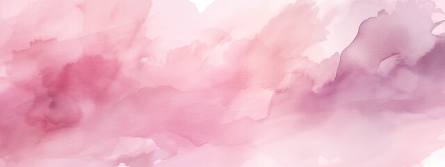 Watercolor art background. Old paper. Pink texture for cards, flyers, poster, banner.	
