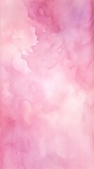 Watercolor art background. Old paper. Pink texture for cards, flyers, poster, banner.	
