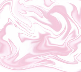 Light Pink Marbled Transparent Layout. Delicate Abstract Blurry Wavy Lines. Water Waves-like Pastel Pink Layout. No Background. No text. Abstract Design Element. Blurry Marble.