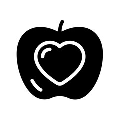 apple glyph icon