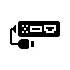 adapter glyph icon