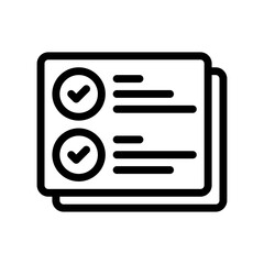 survey line icon
