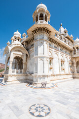 Obraz premium views of Jaswant Thada white palace in jodphur, india