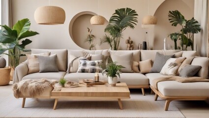 modern living interior