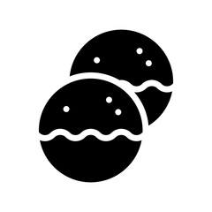 takoyaki glyph icon