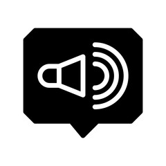 volume glyph icon