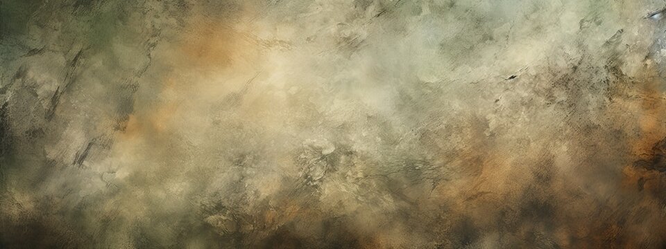 abstract painting background texture with dark khaki