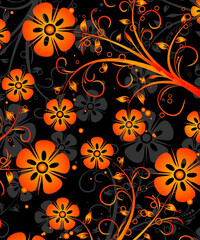 Fototapeta na wymiar flower designed wallpaper